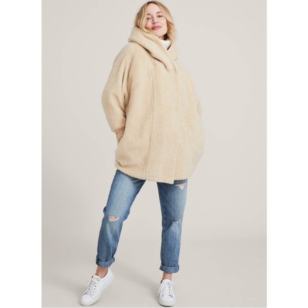 Hatch Maternity Coco Coat in Toffee